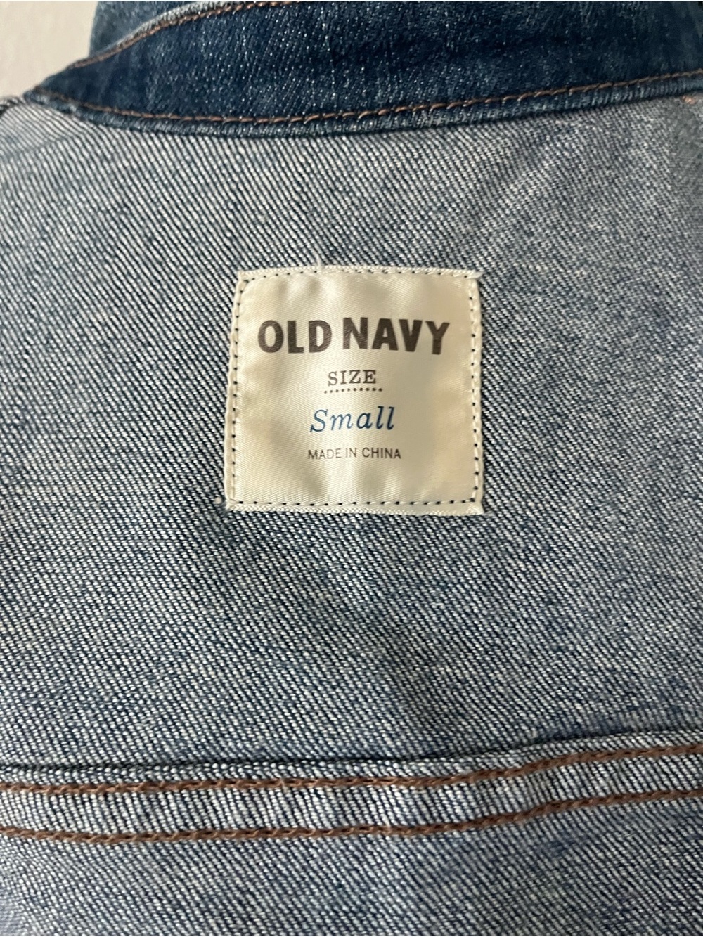 Old Navy Blue Jean Jacket - Picture 5 of 6